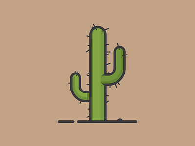 Cactus jack cactus colour dessert grow illustration plant shot spike sun vector west wild