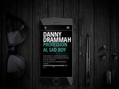 Dannydrammah Professional Sad Boy! Website blog site webdesign website wordpress writer