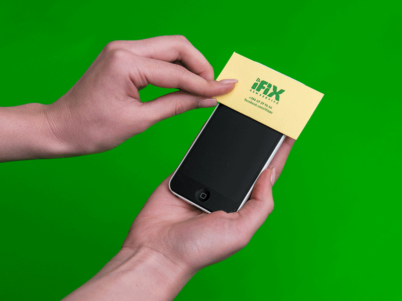 iFix Business Card businesscards cleanyourscreen clleancapture getcrafted handcrafted tretekatertat useful