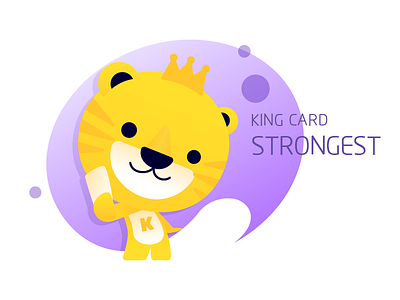 Tencent King Card Cartoon Design cartoon