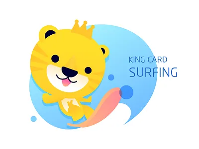Tencent King Card Cartoon Design cartoon
