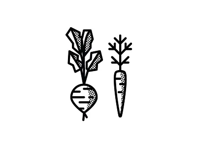 Beet & Carrot beets carrots icons vegetables