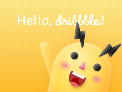 Hello, dribbble! hellodribbble illustration