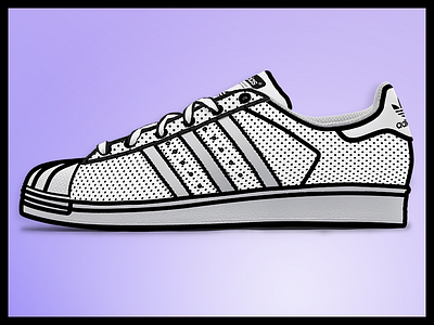 Custom hand Drawn Adidas adidas custom graphic design monochromatic sharpie superstar