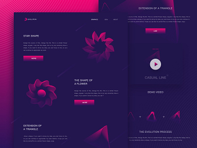 Web Ui design interaction ui web
