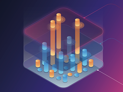 Data Signal broker data design finance graphic signal trading