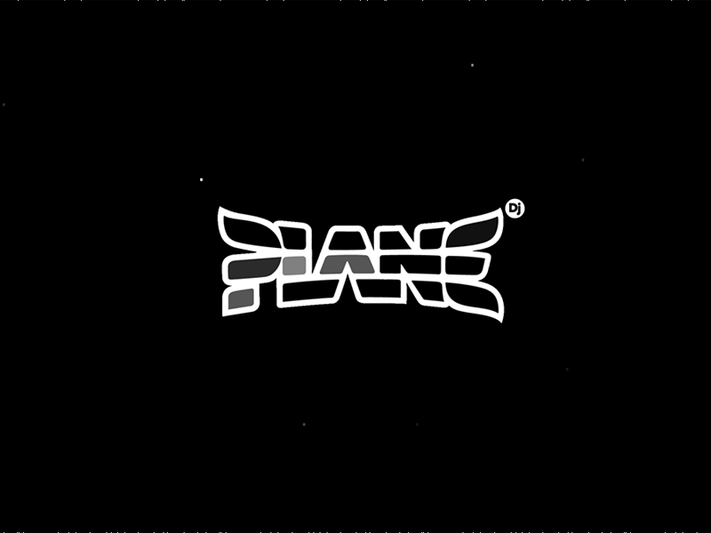 Plane animation calligraphy customtype gif lettering logo logotype motion plane type typography