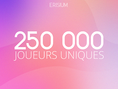 250k players 250k artwork color colorfull erisium game gradient player visual