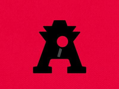 Aztec Arcade & Tacos a arcade aztec green illustrator joystick logo logomark mexican red tacos taqueria