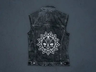 Girl Battle Vest Graphic battle vest denim graphic vest wonderworker