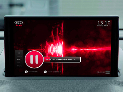 Audi infotainment system - Multimedia app application audi car dashboard infotainment navigation
