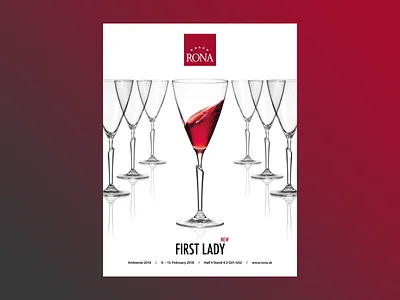 Advertisement advertisement catalog catalogue design drink glass glassware glassworks handmade leaflet print wine