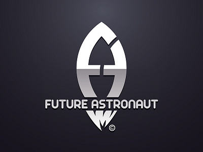 Logo Design for Future Astronaut branding design designer graphic logo logos