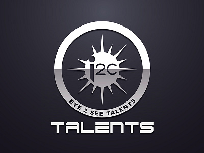 Logo Design for i2c Talents branding design designer graphic logo logos