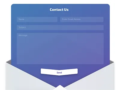 Contact Form contact contact us letter send