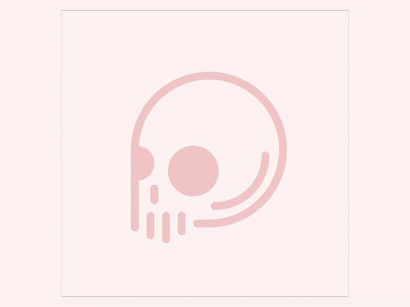 Little Animated Skull animation designlife flinto icon illustration