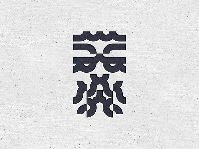 King beard brand branding crown face geometry head identity king logo mark symbol