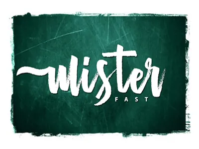Mister Fast brush fast font hand draw hand lettering ink lettering ligature marker type typeface