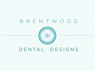 Brentwood Dental Designs Logo branding identity logo