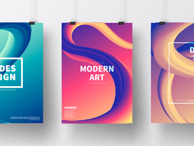 Abstract modern poster abstract cover creative fluid gradient illustration liquid modern poster print type typography