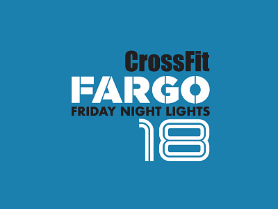 FNL 2018 apparel crossfit fargo tshirt