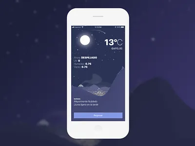 Weather Condition - Camping Locator App