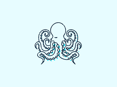 The One Eyed Octopus illustration octopus