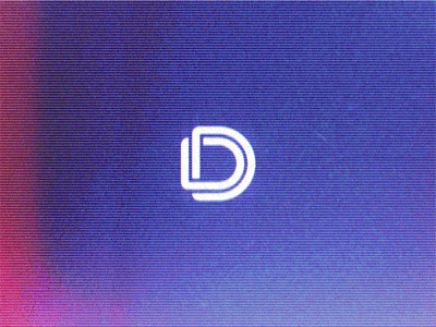 Glitch Logo gif glitch logo old，colour 动画 商标 设计