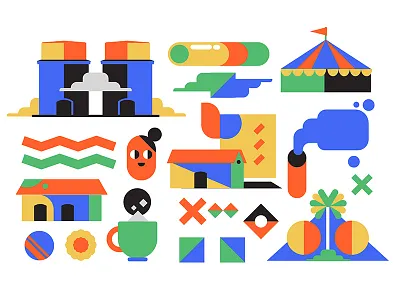 Train station sketches happy shapes simple sketch