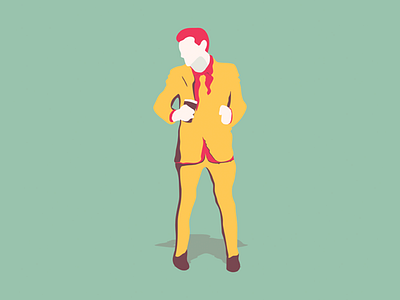 The Dancing Man dancing illustration pints