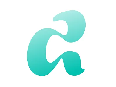 Lettering design fresh gradient letter lettering tropical typo typography