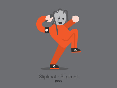 Slipknot - Slipknot album corey favourite illustration mask metal mosh music slipknot