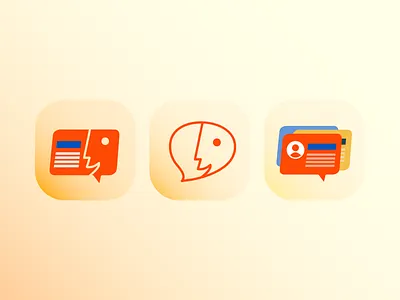 icon #1 connection contact icon