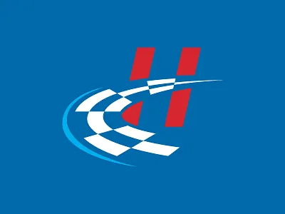 Heinert Motorsports Icon brand identity checkered flag logo motorsports racing