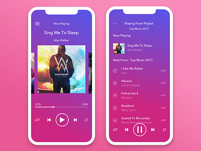 Music Player Concept