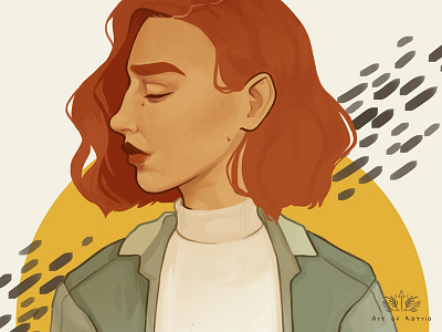 Hello Dribbble! digital art digital painting illustration