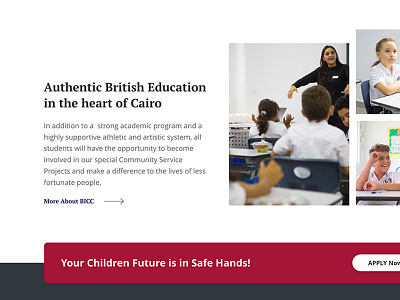 About about clean modern school