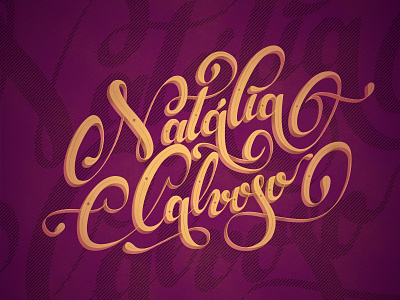 Lettering logo for myself lettering logo