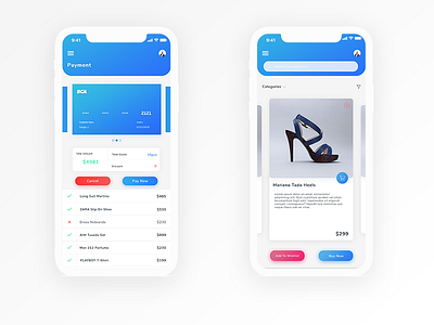 E Commerce iPhone X Concept appdesign apps clean ios iphone iphonex mockup neat psd ui ux x