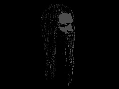 Lucky Dube black dreadlocks dube lucky portrait rasta reggae