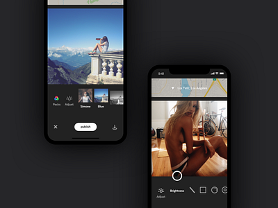 Looksee iPhoneX - Photo Edit app apple camera dark filter iphone iphonex location photo photo filter photography