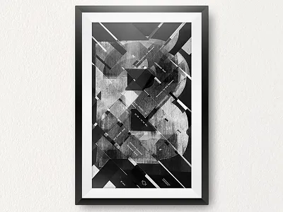 Typographic Poster for DHBW Lunchtime Talk b2b fragments letters lunchtime talk poster typo typography