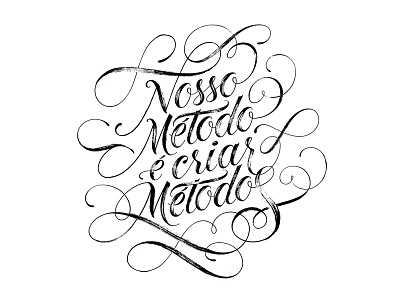 Sistema DEZ Lettering brush lettering script swashes type typography