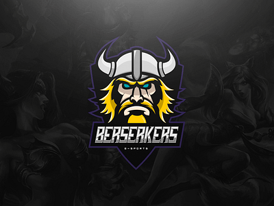 CVK Berserkers eSports branding esports game league of legends