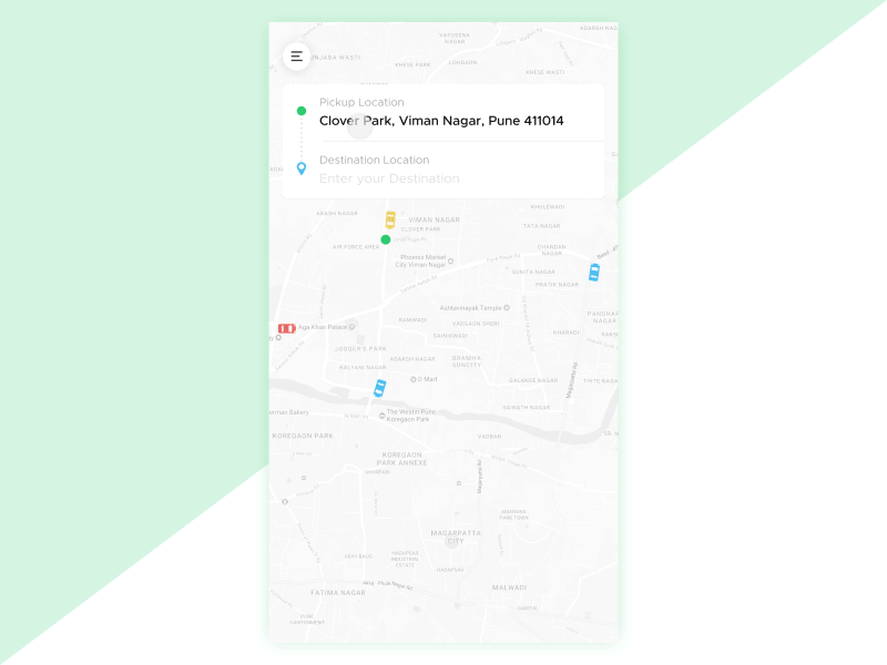Taxi App cars gif illustrations maps motion taxi