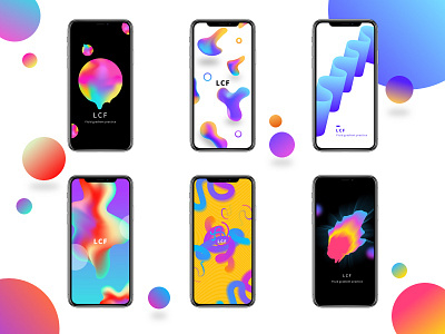 Fluid gradient visual