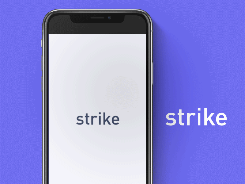 Strike - ToDo list concept app concept gui prototype sketch ui