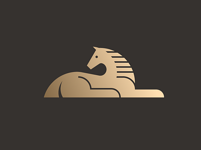 Horse Mark animal animal logo branding elegant elegant logo gradient logo horse horse logo logo shibu symbol unicorn