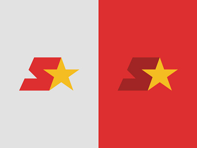 S / Star / Vietnam brand dev game identity logo mobile monogram shape star symbol vietnam