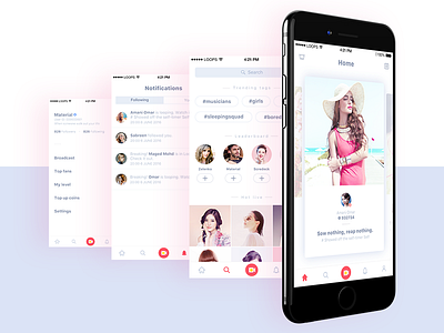 Loops app broadcast live